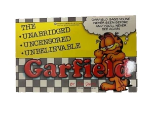 The Unabridged, Uncensored, Unbelievable Garfield by Jim Davis (1986, Paperback) - Imagen 1 de 2