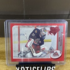 2002-03 O-Pee-Chee Premier Red #216 Ron Tugnutt /100 - Columbus Blue Jackets