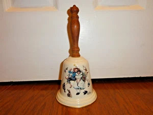 Campana Norman Rockwell *Love's Harmony 1975* Gorham China/manico in legno - Foto 1 di 11