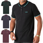 Tokyo Laundry Polo Shirt Men's 100% Cotton Pique T-Shirt Top Short Sleeve Collar