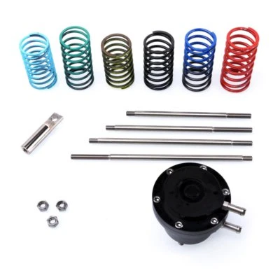 TRITDT Turbo Dual Port Adjustable Wastegate Actuator w/ 6 x spring & 4 x Rod - Image 1 of 4