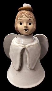 LÁMPARA DE ACEITE DE ÁNGEL RITA WARD 6" de colección hecha a mano cerámica sin usar - Imagen 1 de 8