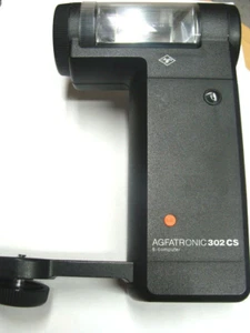 Agfa Agfatronic 302 CS 302-CS S-Computer Blitz Stabblitz Flash Blitzgerät - Bild 1 von 6