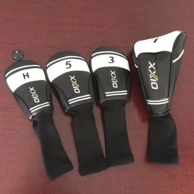 Golf Club Driver Fairway Hybrid Wood Head Cover XXIO Classic Arrow Black Style