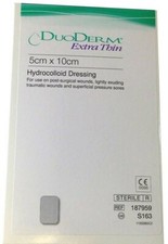 UPC 768455016464 product image for Duoderm Extra Thin 5cm x 10cm Hydrocolloid Dressing (s) Pressure Wounds | upcitemdb.com