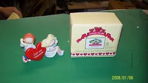 CABBAGE PATCH KIDS figura de porcelana LLAMADA TELEFÓNICA DE SAN VALENTÍN EN CAJA - Imagen 1 de 2