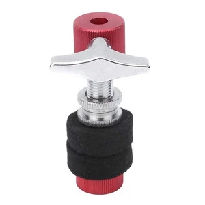 Hi ‑ Hat Cymbal Clutch High Quality Red Black Drum Kit Accessoires Pour Inst OBF - Zdjęcie 1 z 12