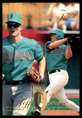 Jeff Conine 1994 Flair #161 Florida Marlins MLB LEER ENVÍO GRATUITO AutographDen Foto 1 de 2