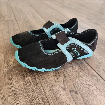 Curves For Women Blue Step In  Style Sneakers Size 7.5 - Image 1 of 4