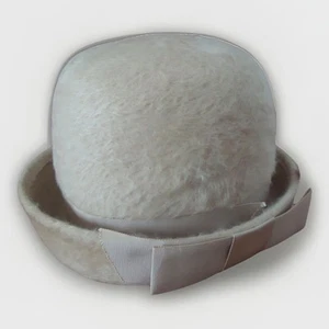 Vintage Mr. Philippe Merri-Sole 1960's Hat, Tan Color, Wool (21 1/4” Circ) Sz S - Picture 1 of 6