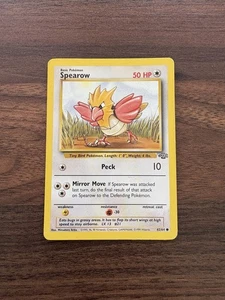 Spearow #62/64 Pokemon Jungle LP - Picture 1 of 5