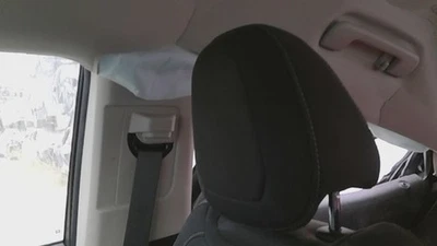 Par de reposacabezas delantero izquierdo y derecho CHEVY COLORADO 15-22 tela negra Foto 1 de 4