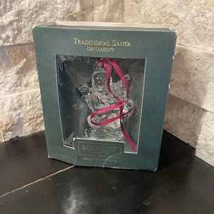 Marquis Waterford Crystal Santa Annual Christmas Ornament 2nd In Series - Imagen 1 de 5