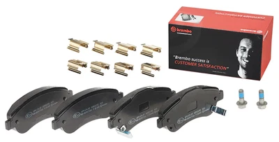 Brembo Brake Pad Set Front With Caliper Screws Replacement Fits Honda CR-V - Image 1 of 4