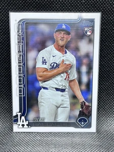 2025 Topps #384 Ben Casparius - Imagen 1 de 2