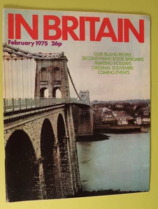 In Britain Magazine Februar 1975 John Seabrook St. Kilda Piccadilly Tourismus - Bild 1 von 9