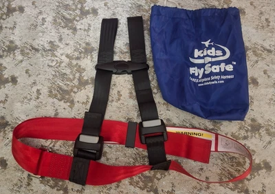 Kids Fly Safe Airplane Safety Harness FAA Approved CARES Aviation Restraint CRS - Image 1 of 4