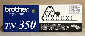 Cartucho de tóner original Brother TN350 negro rendimiento estándar caja sellada - Imagen 1 de 7