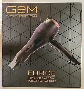 GEM Force Intense Ionic Ceramic Science Super Heat Air Flow Haartrockner NEU - Bild 1 von 8