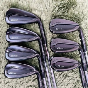 PING G710 Iron Set 7pcs 6-SW RH Zelos7 Steel Shaft Black Dot Forgiving Japan F/S - Picture 1 of 9