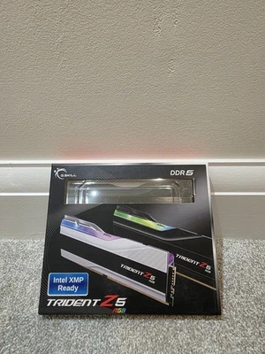G.SKILL Trident Z5 RGB 32GB (16GBx2) DDR5 6000MHz CL36 RAM - Intel XMP Brand New - Image 1 of 2