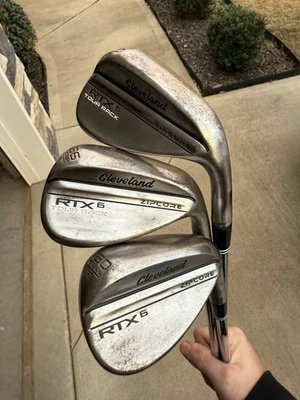 Комплект веджей Cleveland RTX6 Tour Rack 50*,56*,60* S400 валы - Изображение 1 из 4