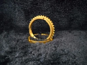 Richmond Gear #1304091002 Pair of Brass Synchro Rings fits T10 and Five Speeds - Picture 1 of 6