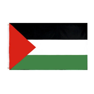 PALESTINE PALESTINIAN FLAG 5FT X 3FT EYELETS FAST DESPATCH PREMIUM POLYESTER - Photo 1/4