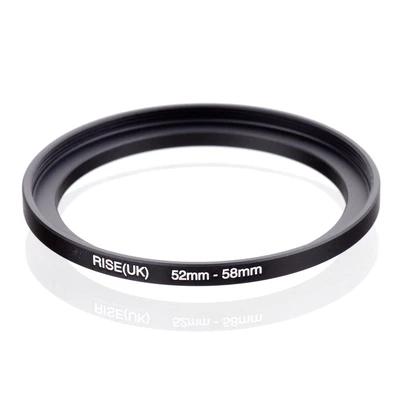 52mm to 58mm 52-58 52-58mm52mm-58mm Stepping Step Up Filter Ring Adapter - Image 1 of 3