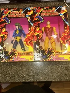1997 ToyBiz Marvel Universe 10" Daredevil & Polaris Action Figures! - Picture 1 of 6