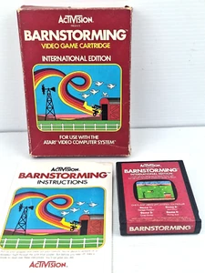 BARNSTORMING ATARI 2600 PAL CART COMPLETE CIB - Bild 1 von 2