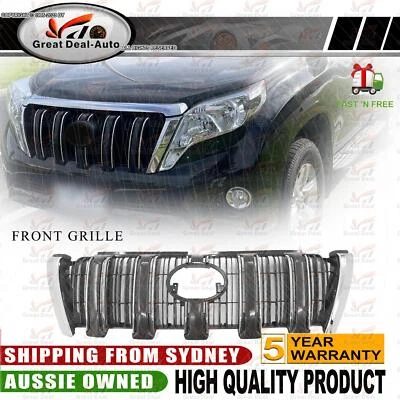 Front Grill Chrome Grille For Toyota Landcruiser Prado J150 2013-2017 - image 1 of 3