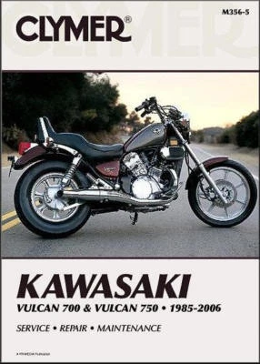 1985-2006 Kawasaki Vulcan VN 700 750 CLYMER REPAIR MANUAL M356