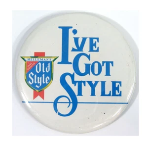Vintage Heileman's Old Style Beer I'VE GOT STYLE 3" Pinback Button - Picture 1 of 2