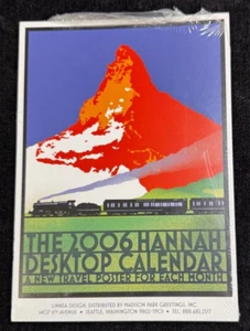 Hannah 2006 Desktop Calendar Linnea Design - New Poster Image For Each Month - Picture 1 of 2