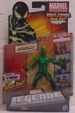 Hasbro Marvel Legends 6  Big Time Green Spider-Man Arnim Zola BAF READ