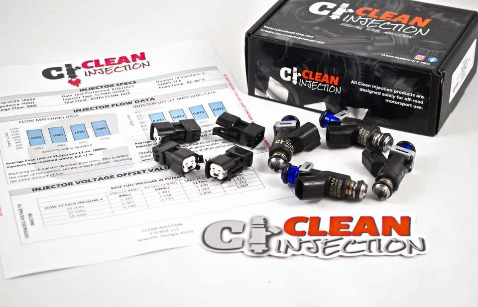 Acura RSX K20 K24 R18 RDX 1000cc Fuel Injectors adapters Honda Civic K series SI - Image 1 of 1