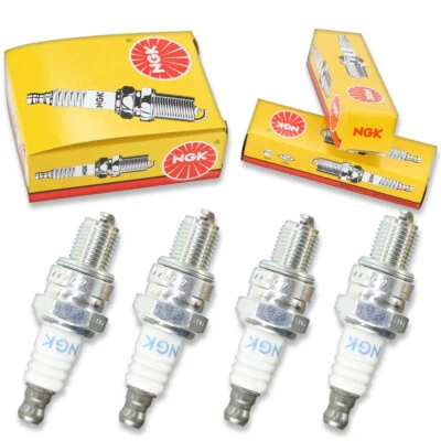 4 pc NGK 3365 CMR6H Standard Spark Plugs for USR4AC TY26707 RZ7C E3.24 965 yx - Image 1 of 4
