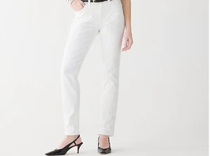 J. JEAN CREW 9" vintage delgado-recto en encalado TALLA 29 NUEVO CON ETIQUETAS $128 - Imagen 1 de 3
