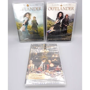 Outlander Season One Volume One, Season One Volume Two, Season Two DVD Lot of 3 - Picture 1 of 5