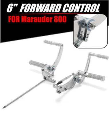 6" Forward Controls Footpegs Extension For Suzuki VZ800 Marauder 800 1997-2004 - Image 1 of 4