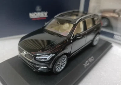 NOREV 1/43 Alloy DieCast Car Model Volvo XC90 2015 Black  - Image 1 of 4