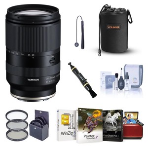 Tamron 28-200mm f/2.8-5.6 Di III RXD Lens for Sony E with Mac Software  Acc Kit