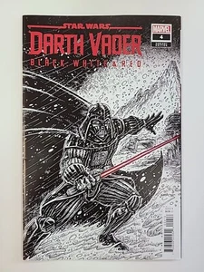 Star Wars Darth Vader Negro Blanco y Rojo #4 Eastman Variante 1:25 Marvel 2023 Casi Nuevo - Imagen 1 de 2