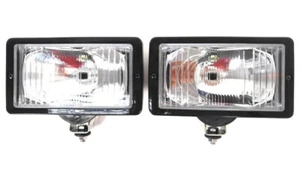 2x Projecteur avec Feu de Navigation 12V 24V H3 Halogène pour Zetor Tracteur - Picture 1 of 12