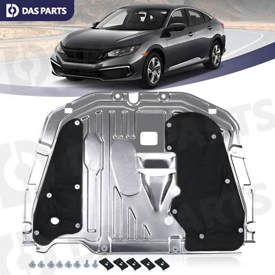 For Honda Civic 2016-2021 Engine Splash Guard Car Shield Cover Board 74110TBAA00 - Image 1 of 4