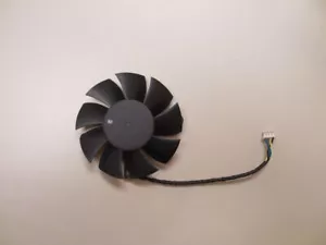 Cooler Fan For ZOTAC GTX 560Ti GTX 570Ti DASB0815B2U 75mm Video Graphics Card - Picture 1 of 3