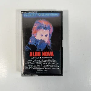 Aldo Nova Subject Cassette (Portrait Records 1983) Excellent Condition - Imagen 1 de 4