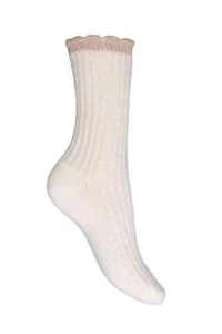 Charnos Calze a costine in cashmere con capesante 1PP CGEI - Foto 1 di 1