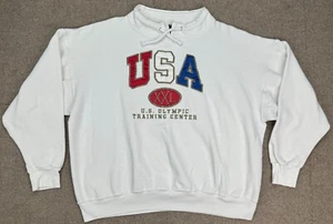 Oarman 913 Vtg USA U.S. Olympic Training Center Made In USA Sweatshirt Size XL - Picture 1 of 11